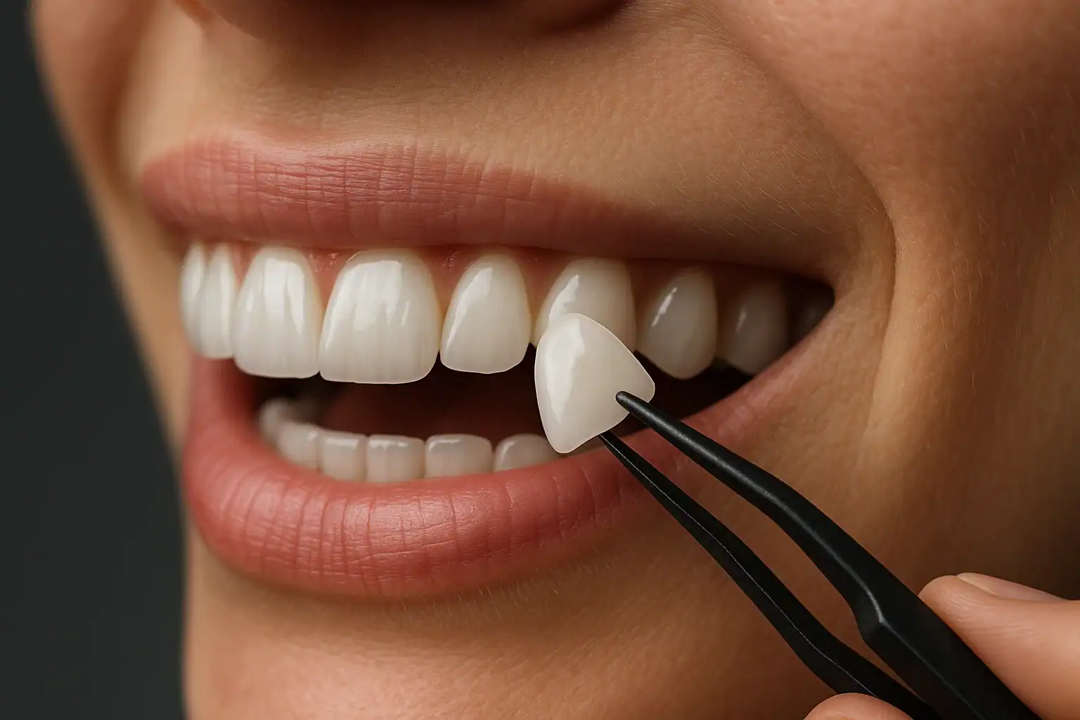 Completed smile design